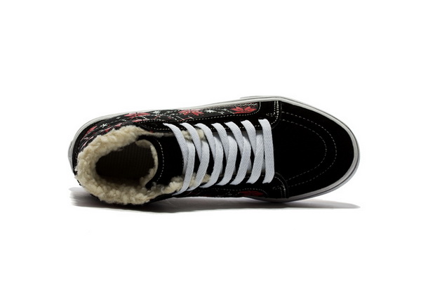 Vans High-Top Shoes Men Lined with fur--006